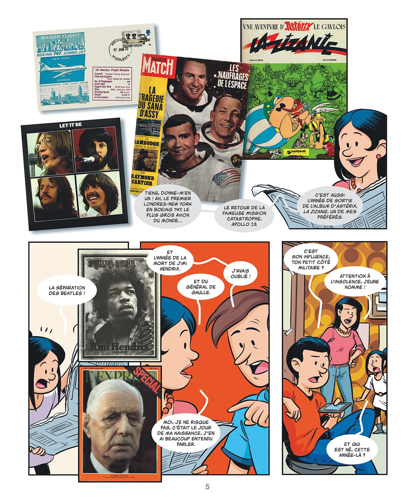 Mes souvenirs en BD - 1970