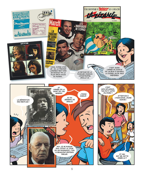 Mes souvenirs en BD - 1970