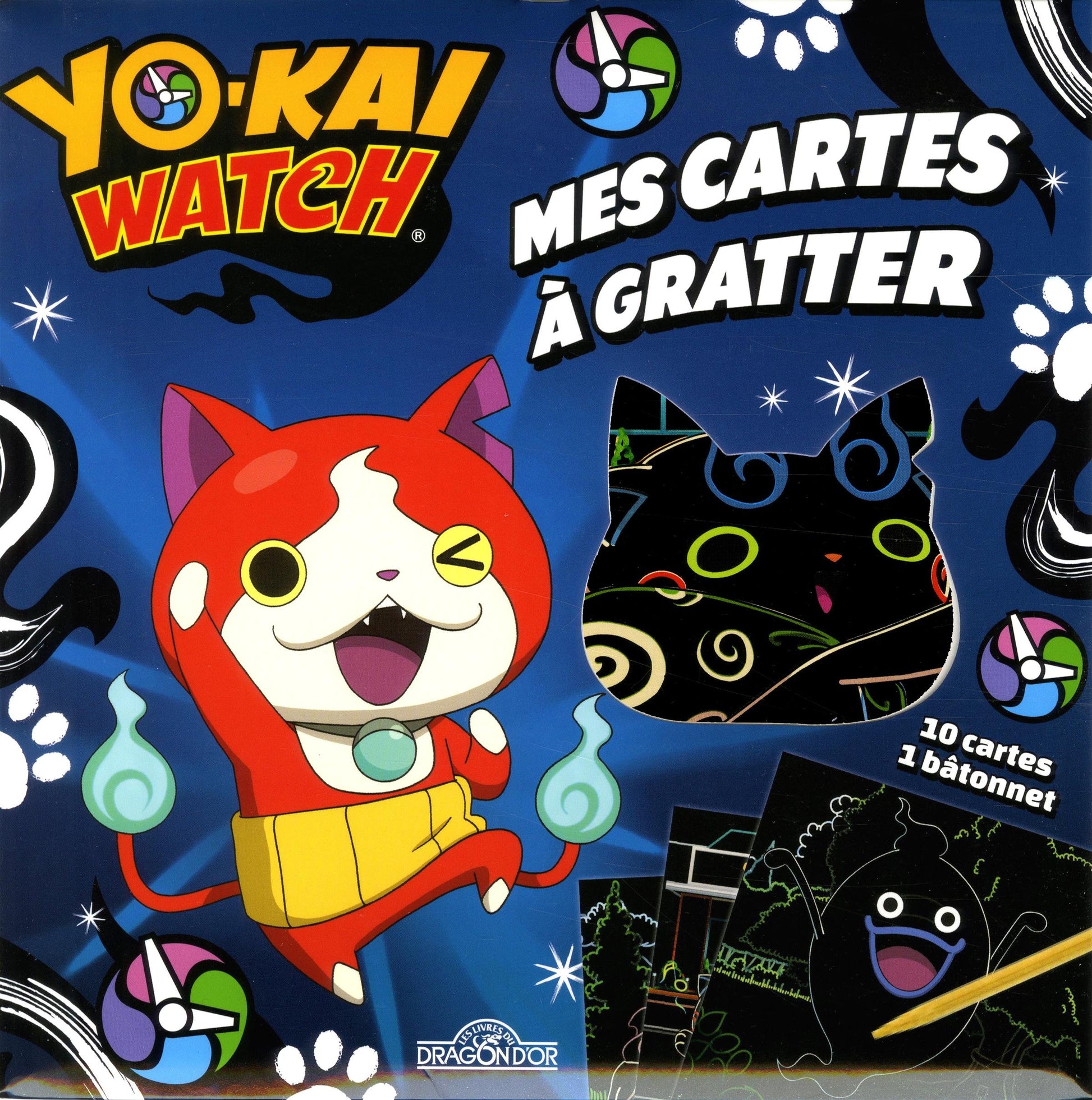 Yo-kai Watch - Mes cartes à gratter - Jibanyan