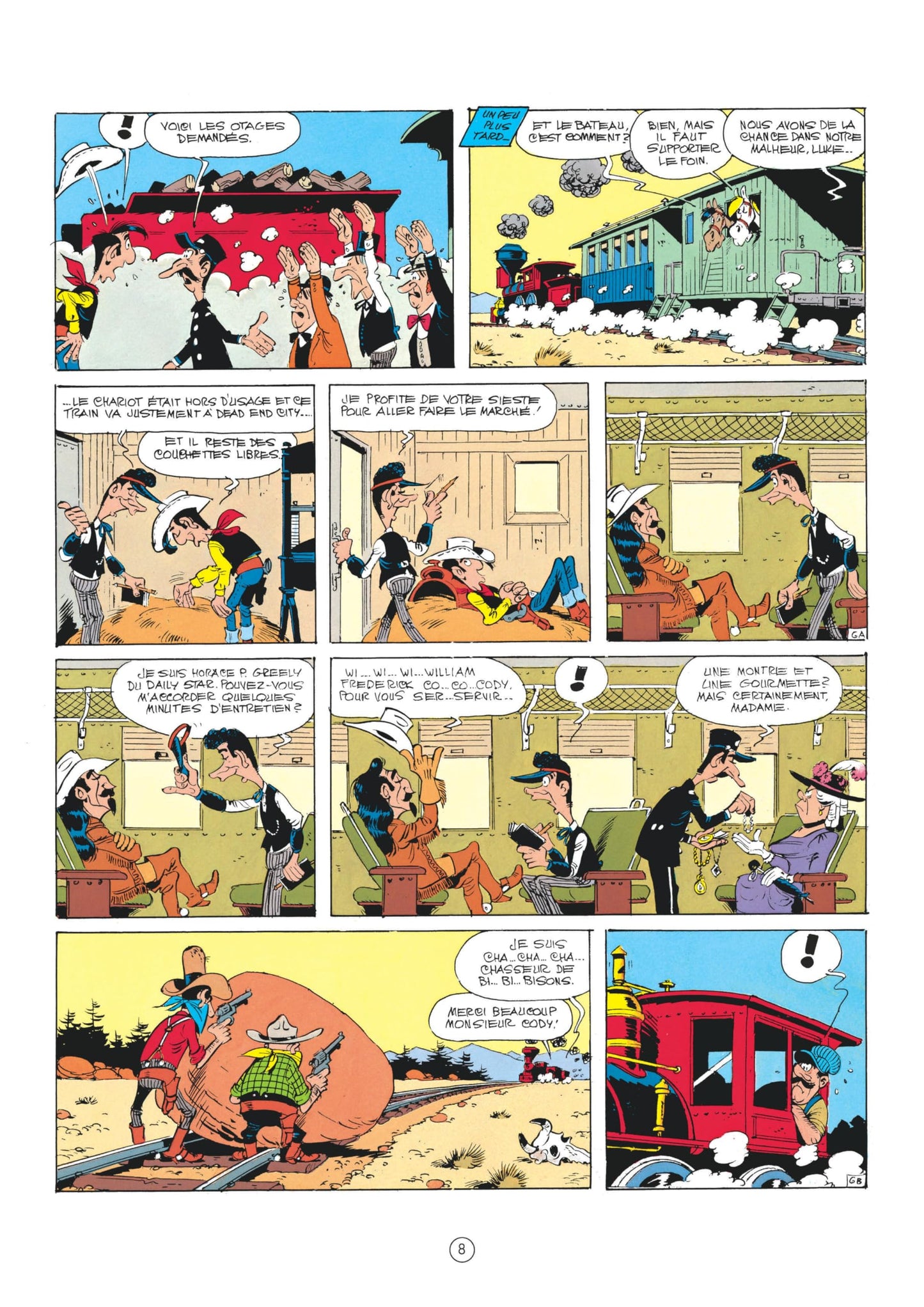 Lucky Luke - Tome 23 - Le Daily Star
