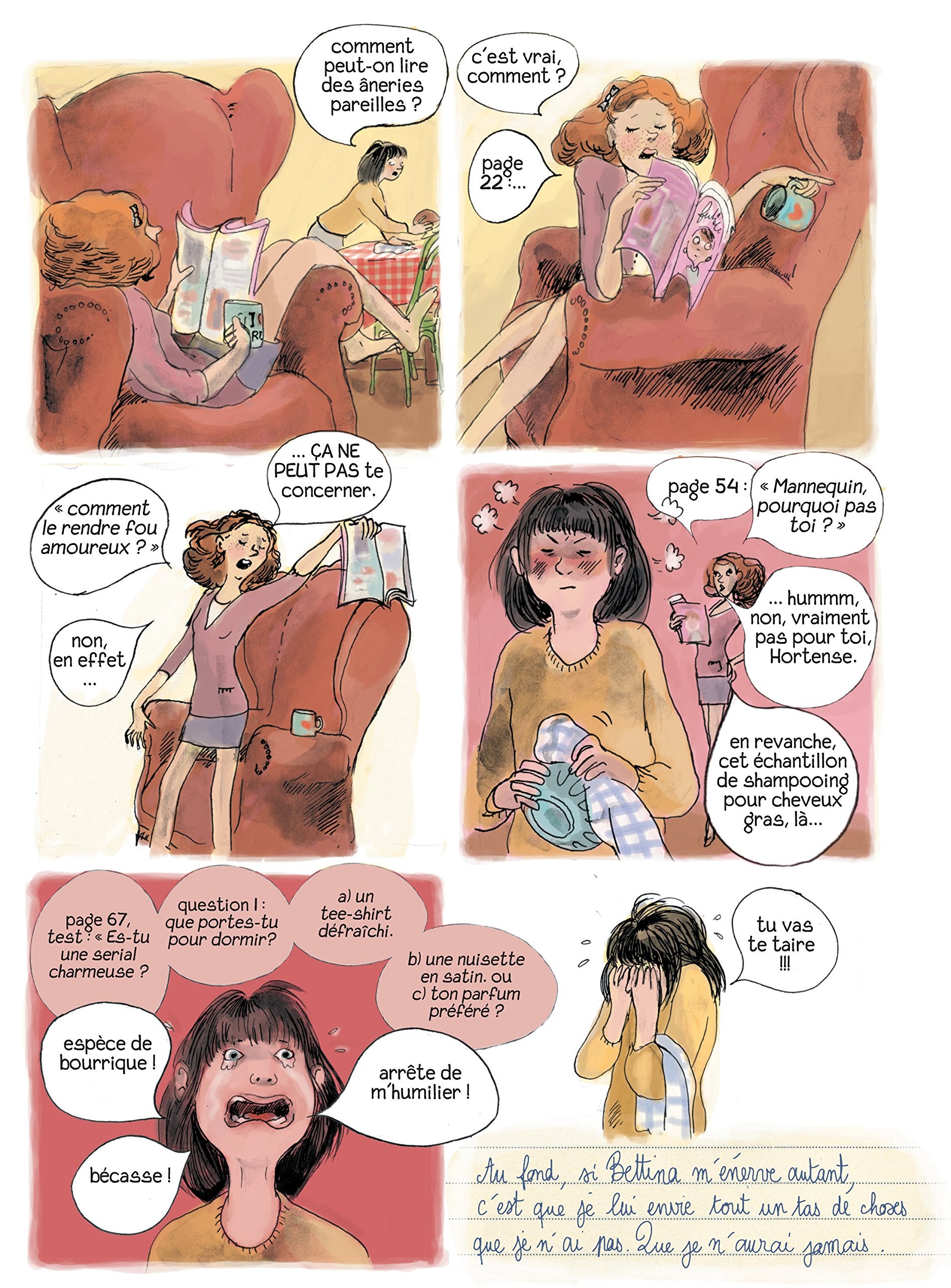 QUATRE SOEURS T2 HORTENSE BD