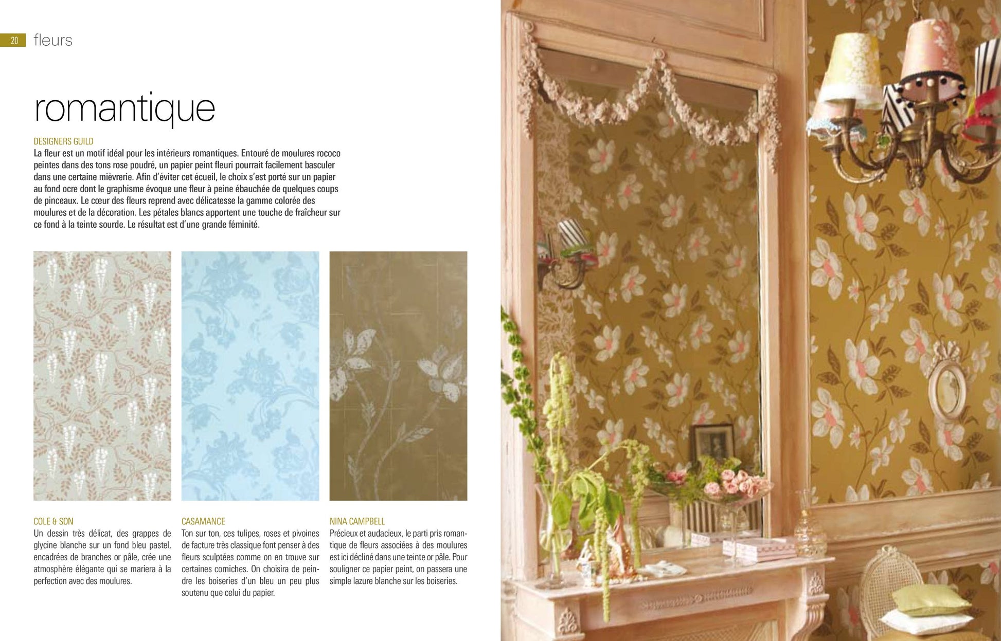 Papiers peints: Motifs, styles et conseils de pose