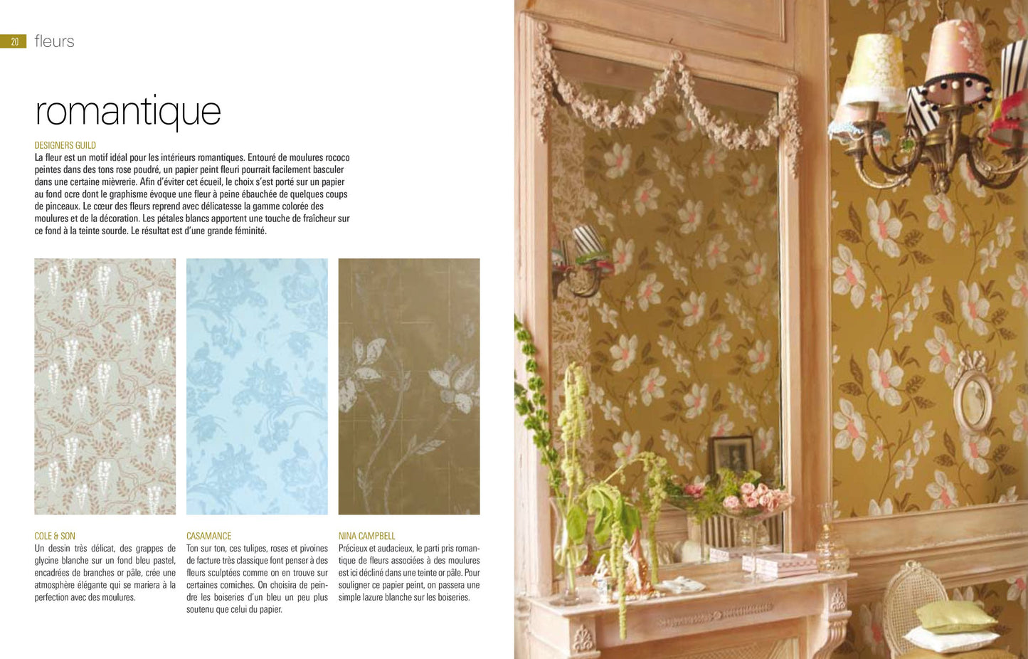 Papiers peints: Motifs, styles et conseils de pose
