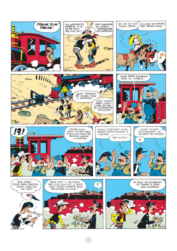 Lucky Luke - Tome 23 - Le Daily Star