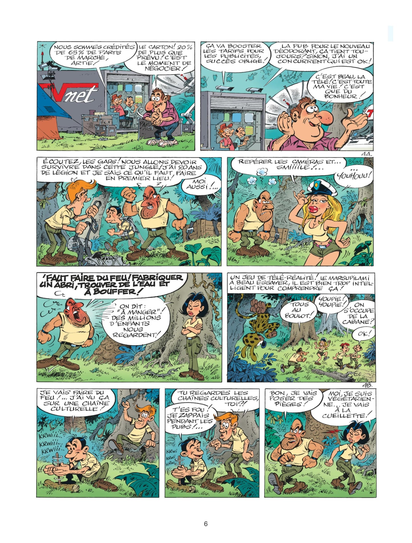 Marsupilami, Tome 18 : Robinson Academy