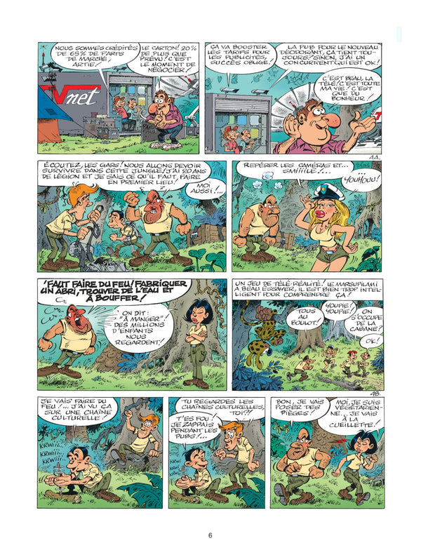 Marsupilami, Tome 18 : Robinson Academy