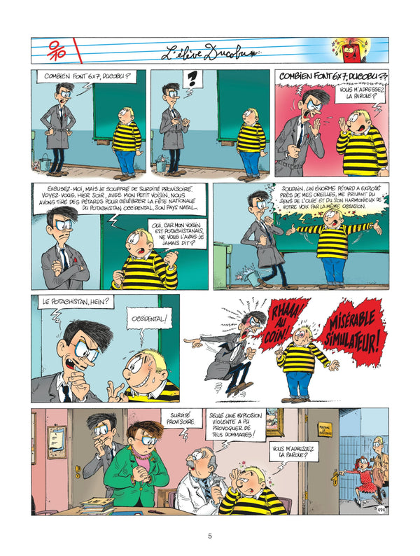 Ducobu - Tome 14 - Premier de classe (en commençant par la fin)