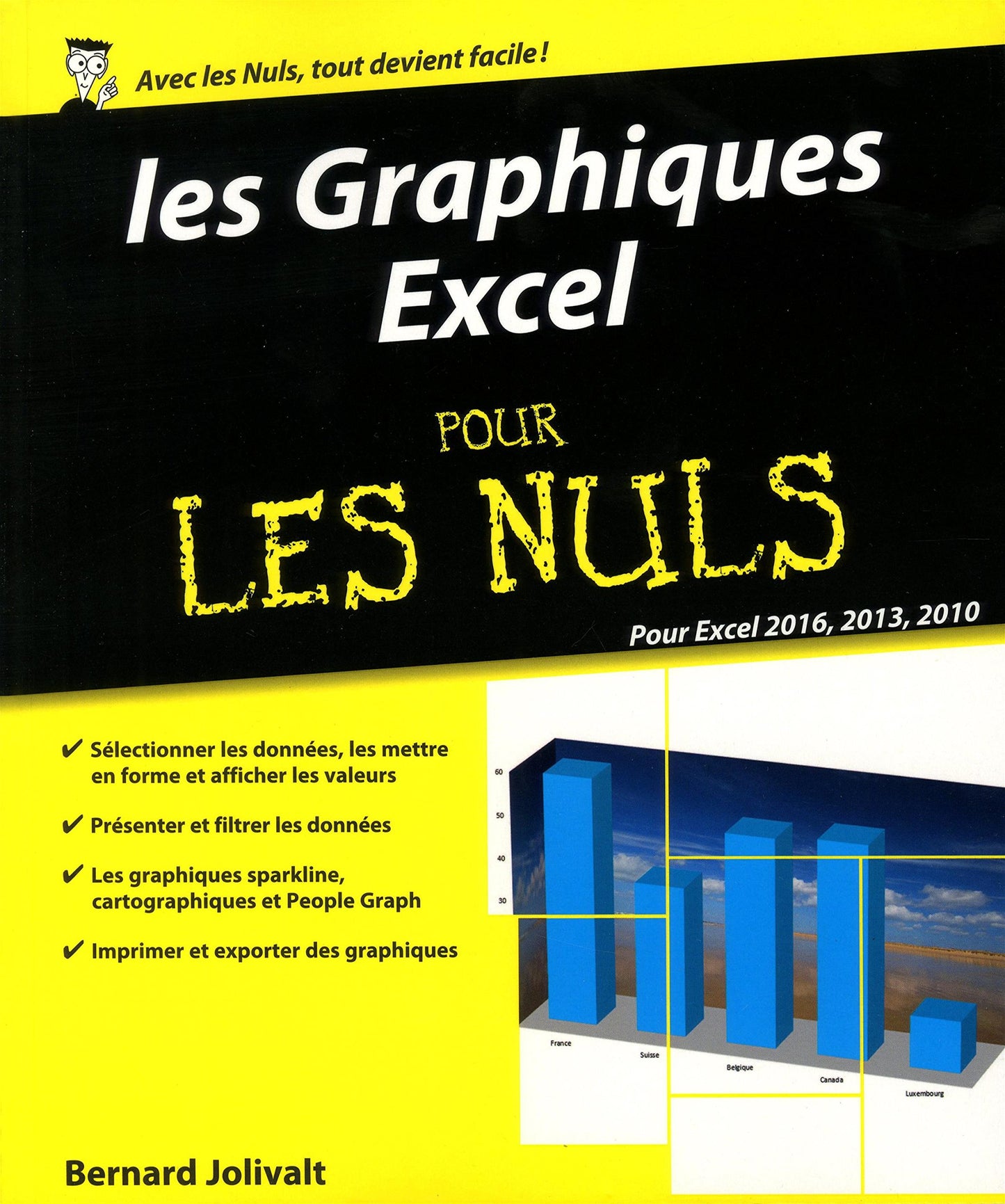 Les graphiques Excel 2016, 2013 et 2010 Pour les Nuls