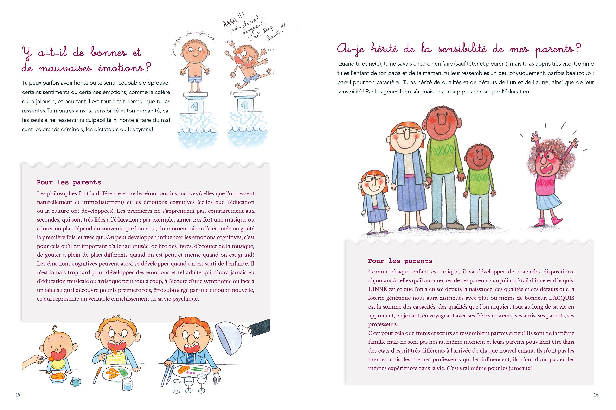 Quand ça va ! Quand ça va pas ? Leurs émotions expliquées aux enfants (et aux parents !)