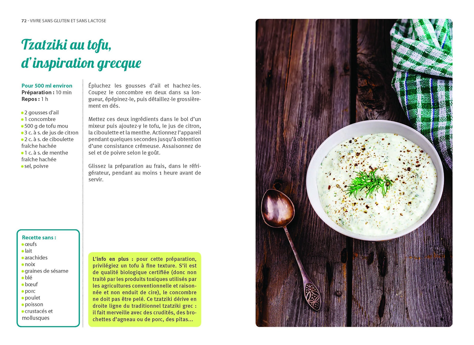 vivre sans gluten & sans lactose