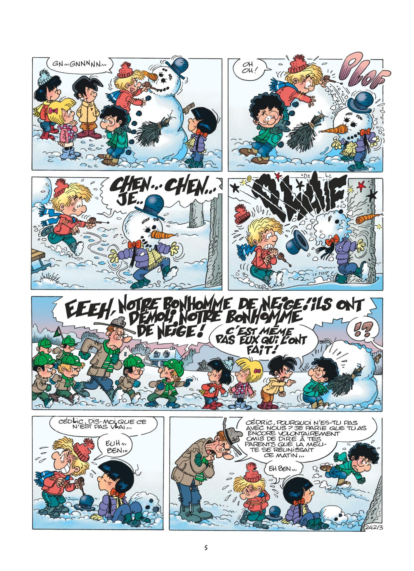 Cédric, tome 17 : Qui a éteint la lumière ?