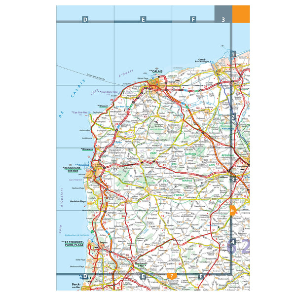 Atlas Routier France 2024 (Petit Format - Spiral)
