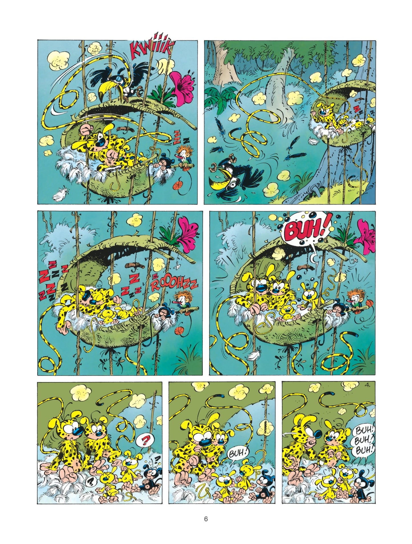 Le Marsupilami, tome 4 : Le Pollen du Monte Urticando