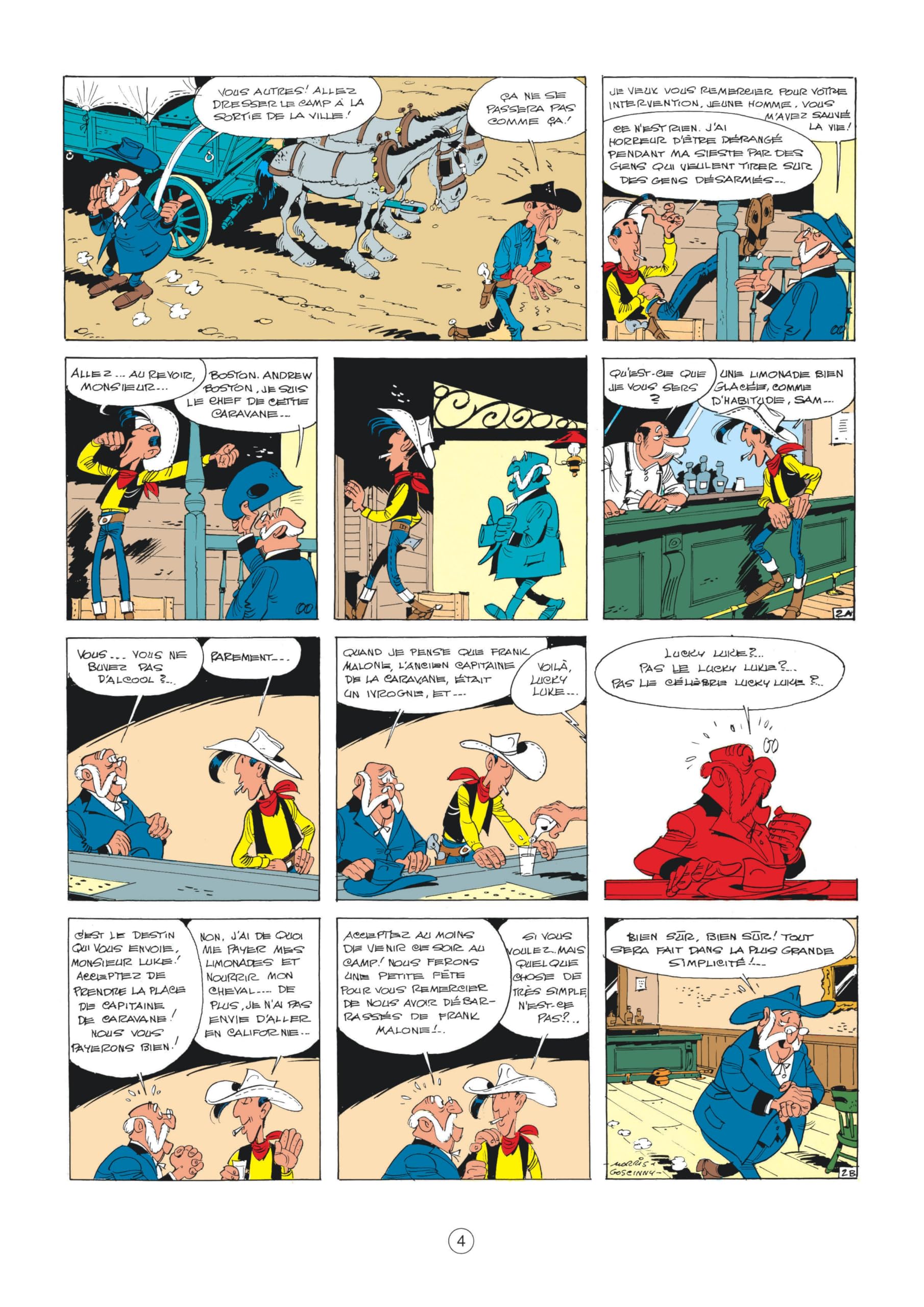 Lucky Luke - Tome 24 - La Caravane