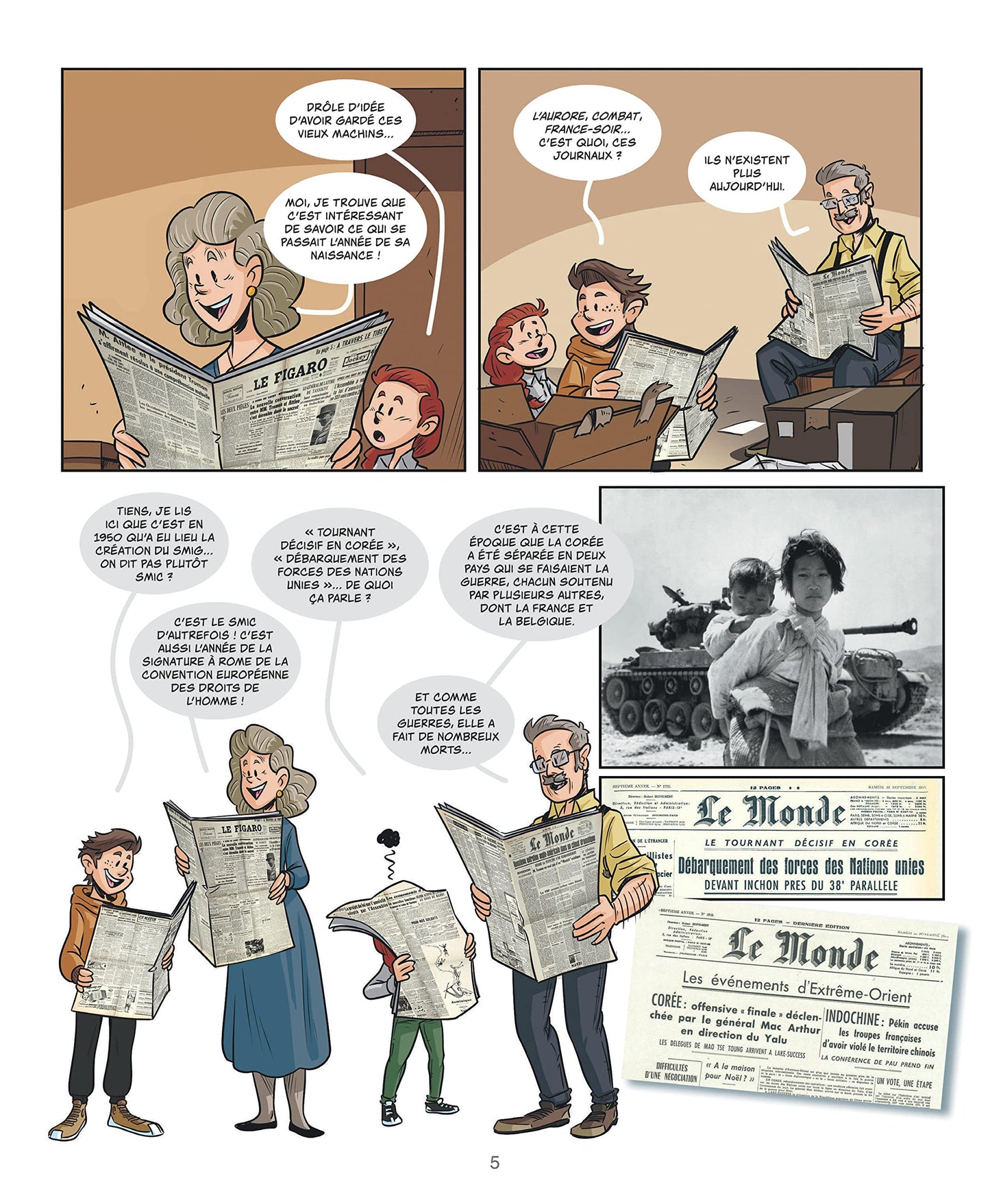 Mes souvenirs en BD - 1950