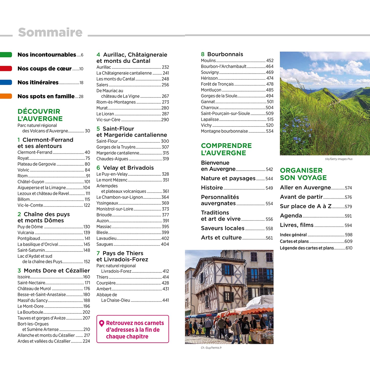 Guide Vert Auvergne
