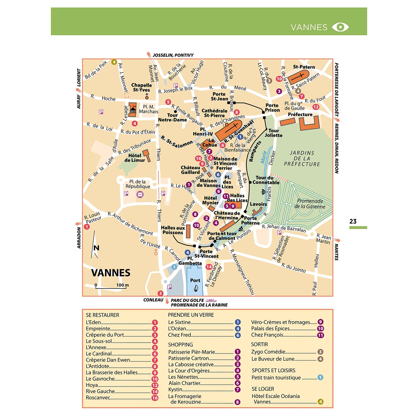 Guide Vert WE&GO Vannes et le Golfe du Morbihan