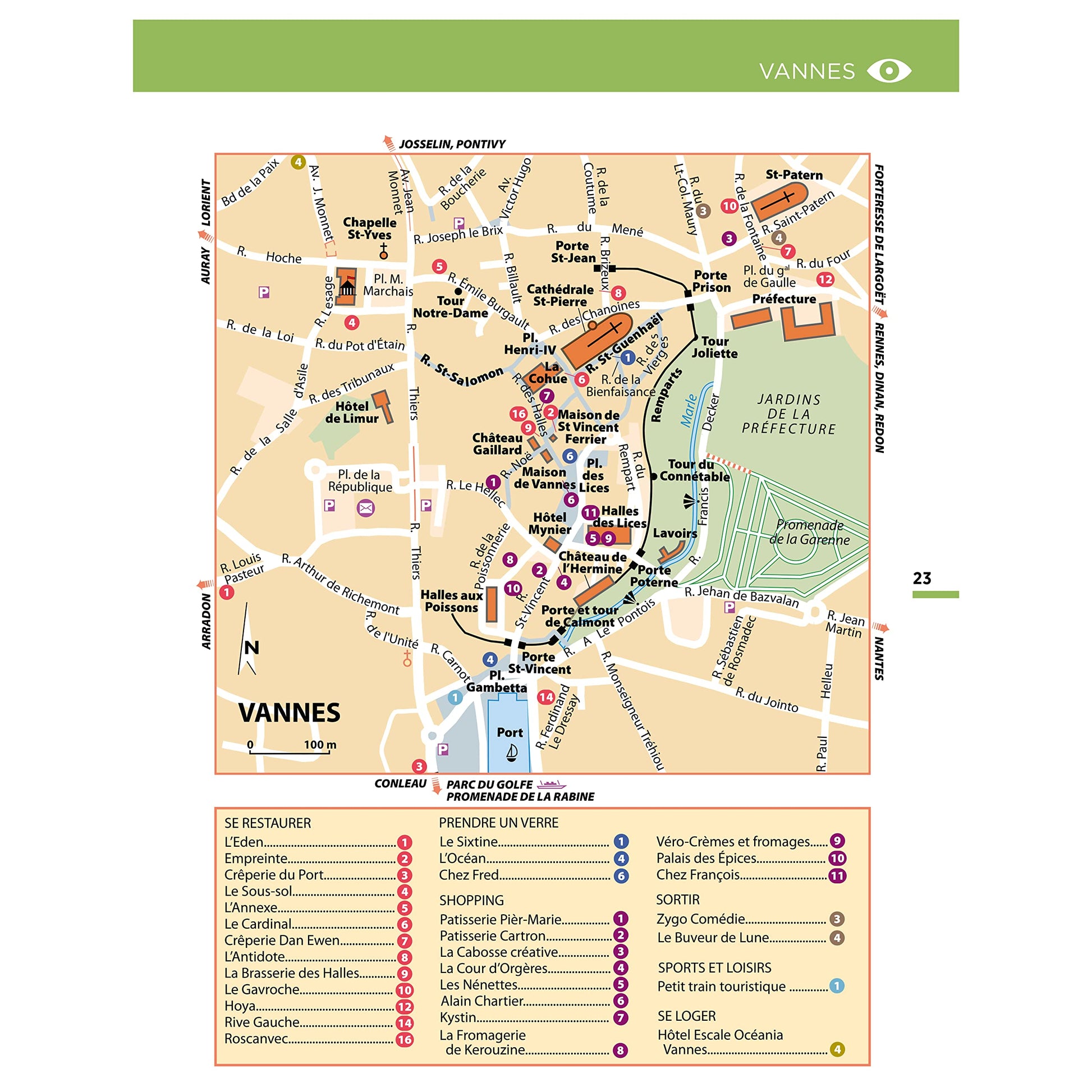 Guide Vert WE&GO Vannes et le Golfe du Morbihan