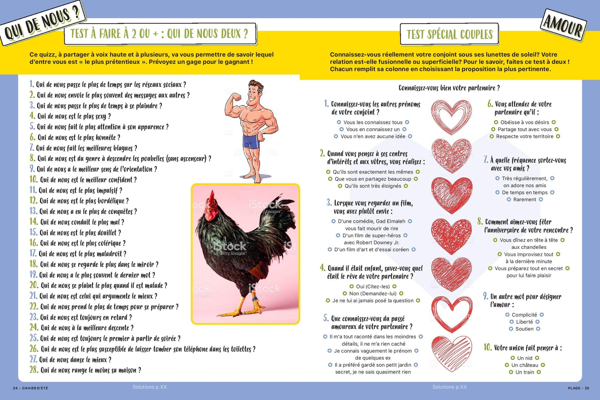 Cahier d'été pour ne pas s'emmerder sur la plage