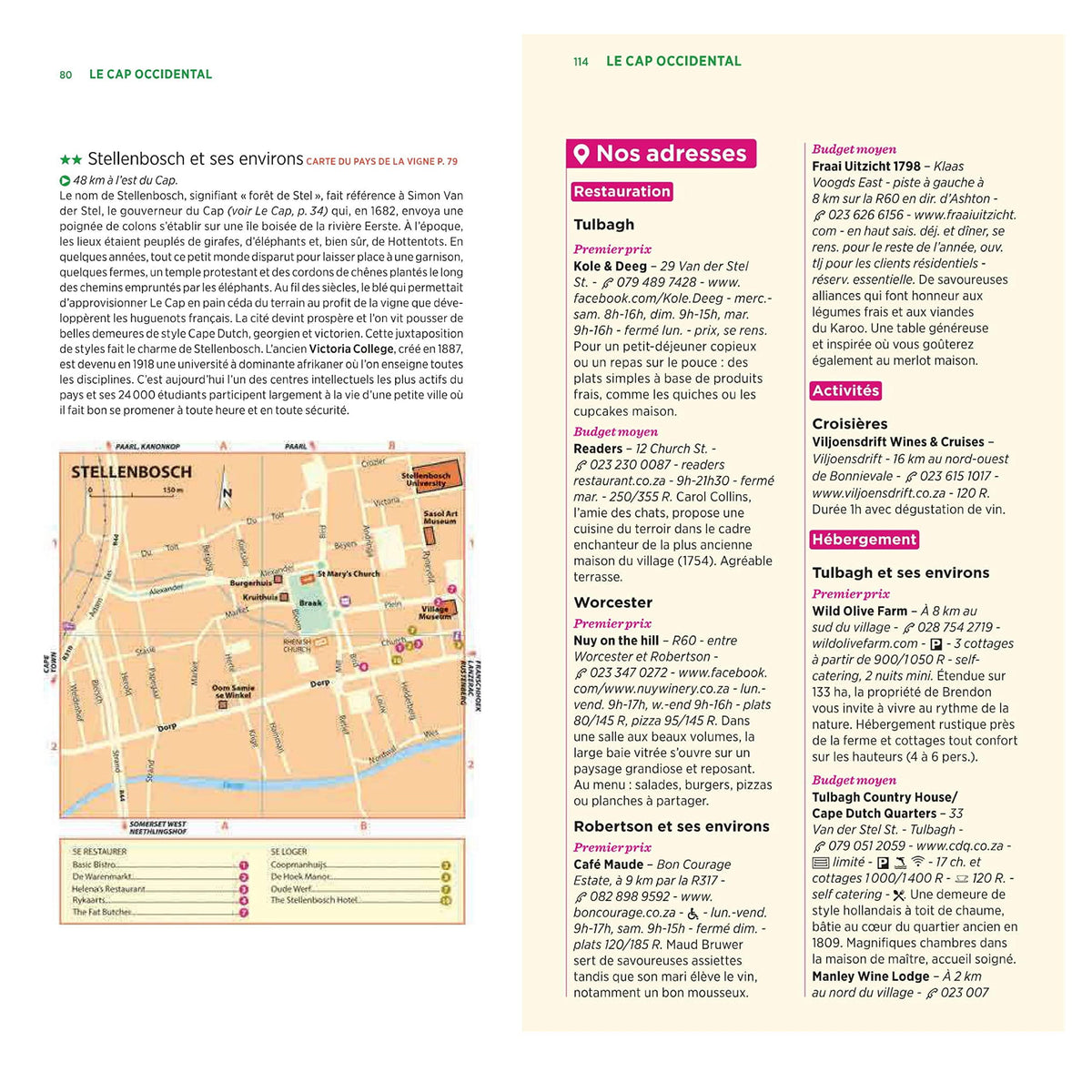 Guide Vert Afrique du Sud