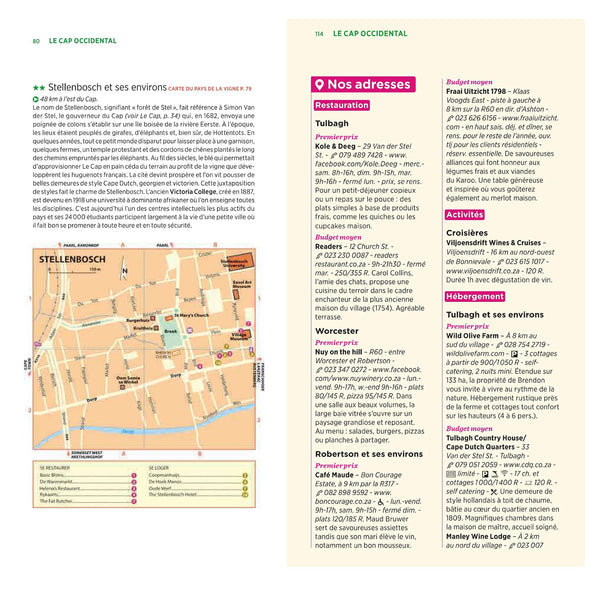 Guide Vert Afrique du Sud