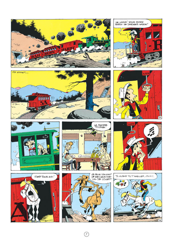 Lucky Luke - Tome 19 - Sarah Bernhardt
