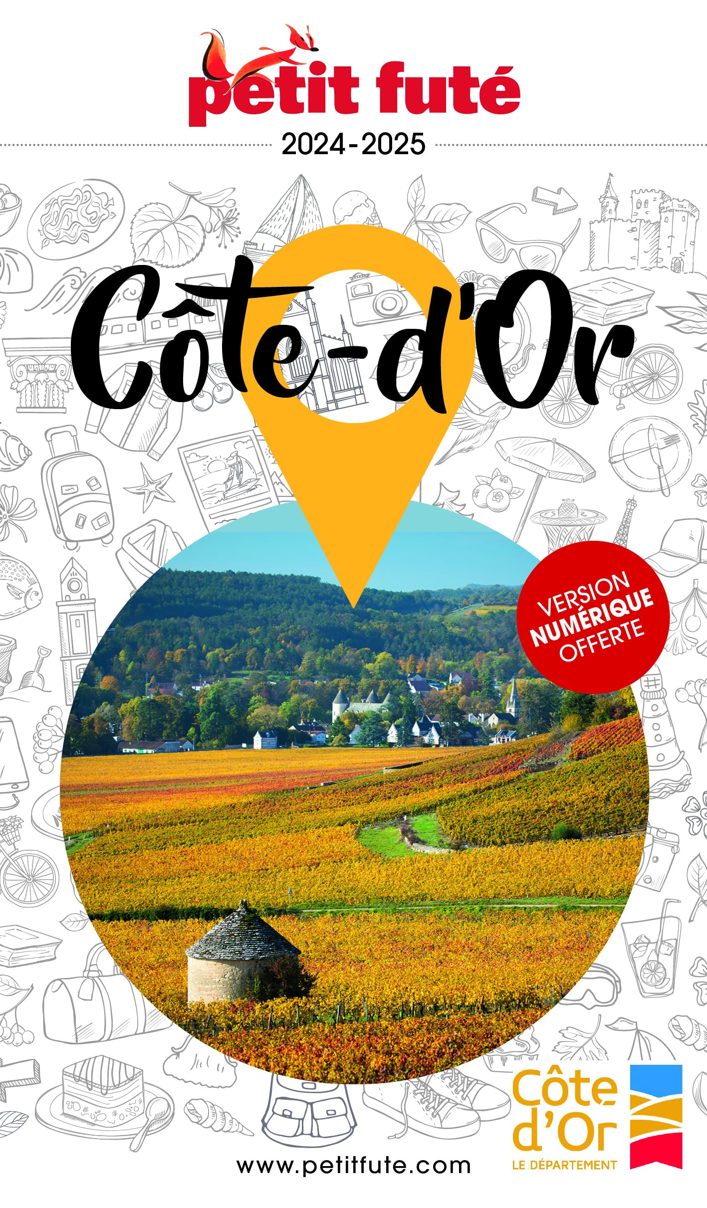 Guide Côte-d'Or 2024 Petit Futé
