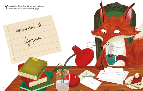 Mes p'tits classiques - le Renard et la Cigogne