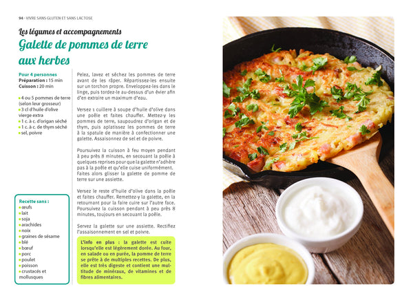 vivre sans gluten & sans lactose