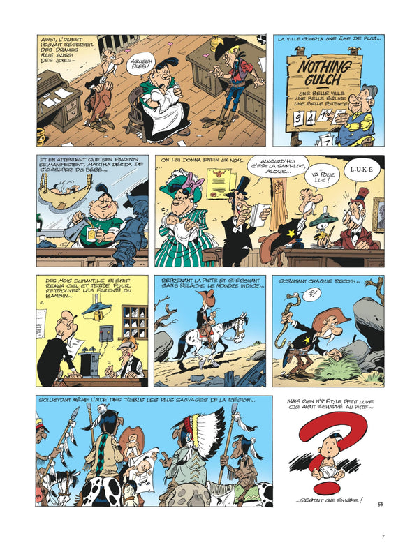 Les Aventures de Kid Lucky d'après Morris - Kid Lucky, L'Apprenti Cow-boy
