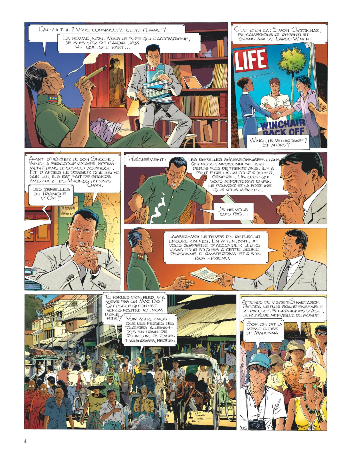 Largo Winch - Tome 7 - La Forteresse de Makiling (grand format)