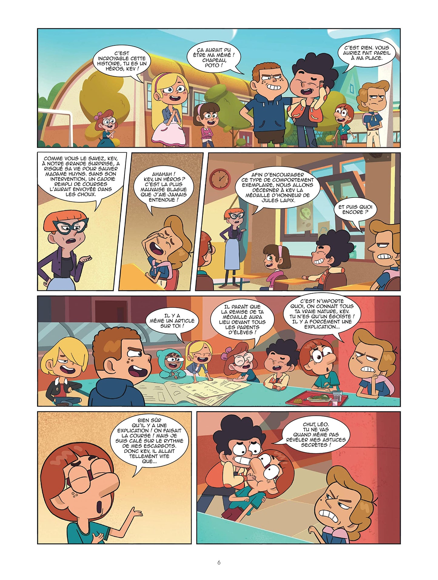 Le Monde selon Kev - Tome 2 - La frisée de l'école