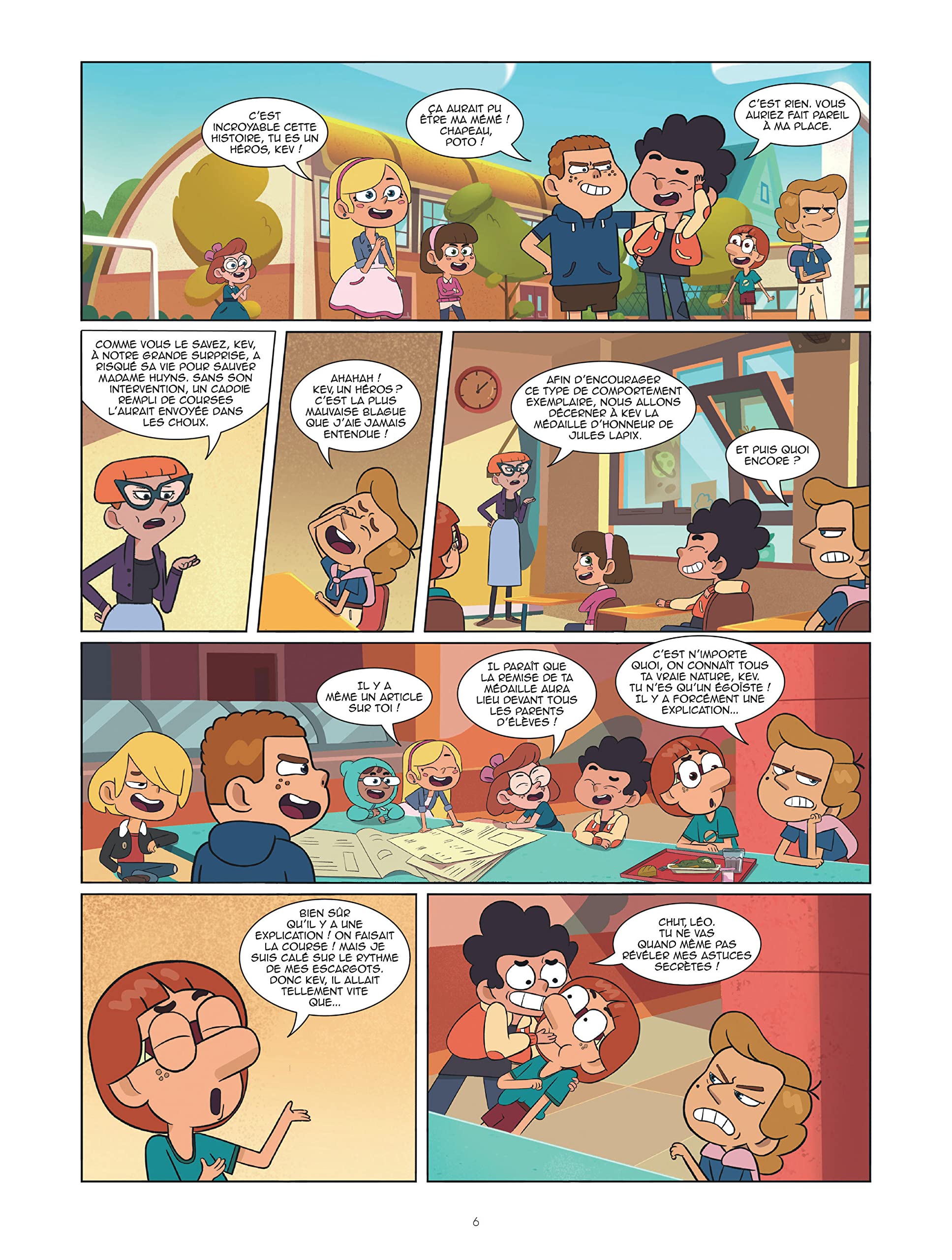 Le Monde selon Kev - Tome 2 - La frisée de l'école