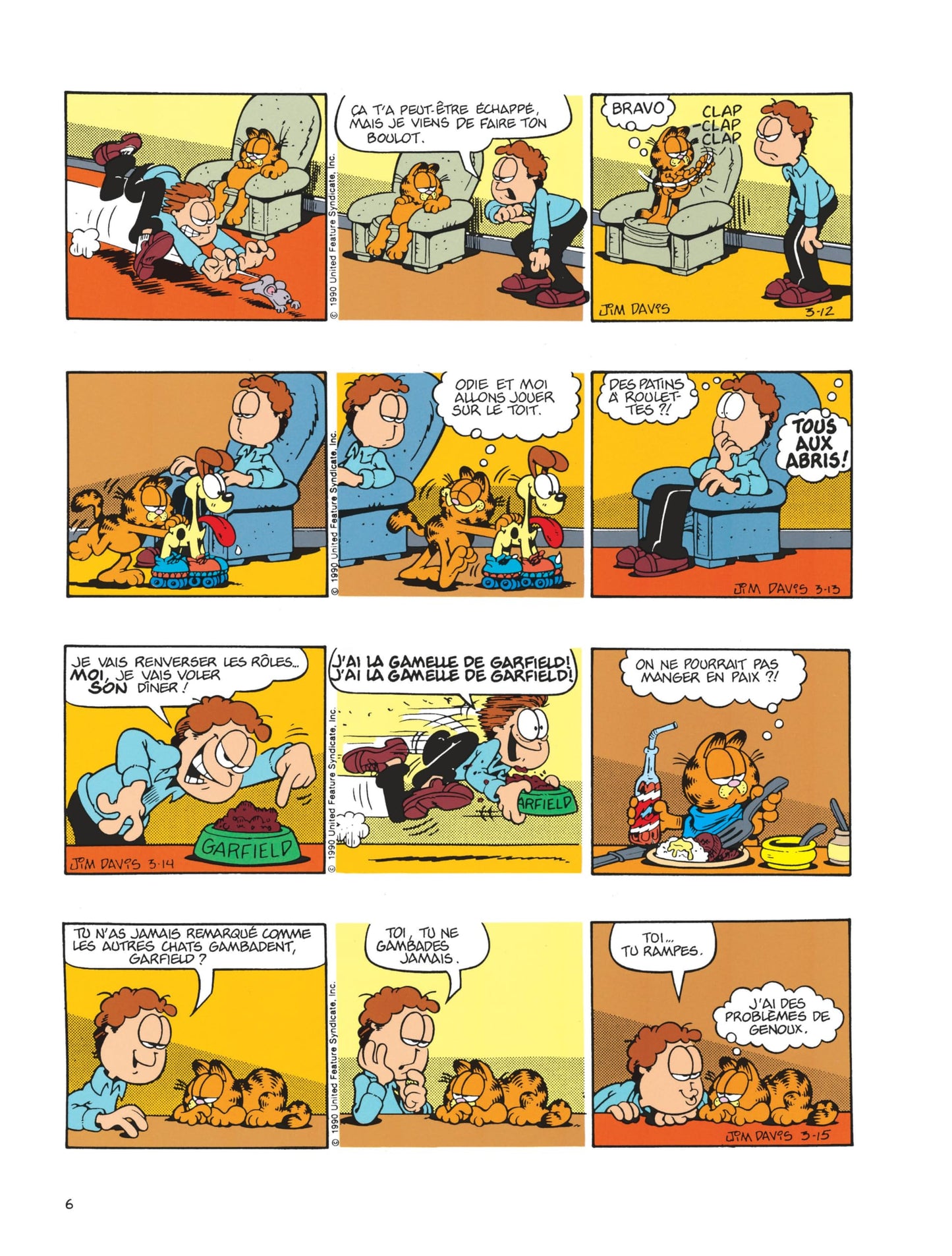 Garfield - Tome 16 - Garfield fait feu de tout bois