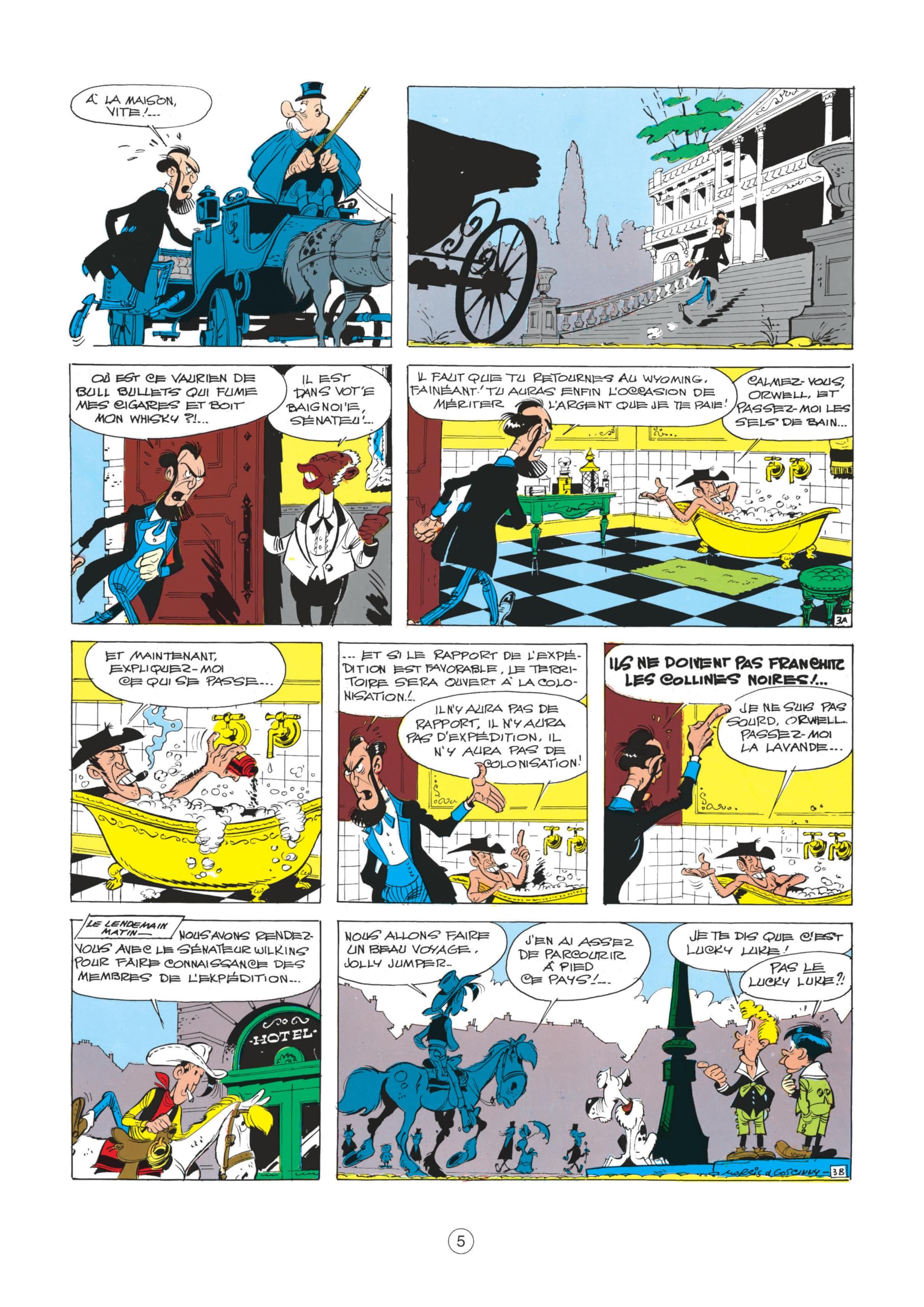 Lucky Luke - Tome 21 - Les Collines noires