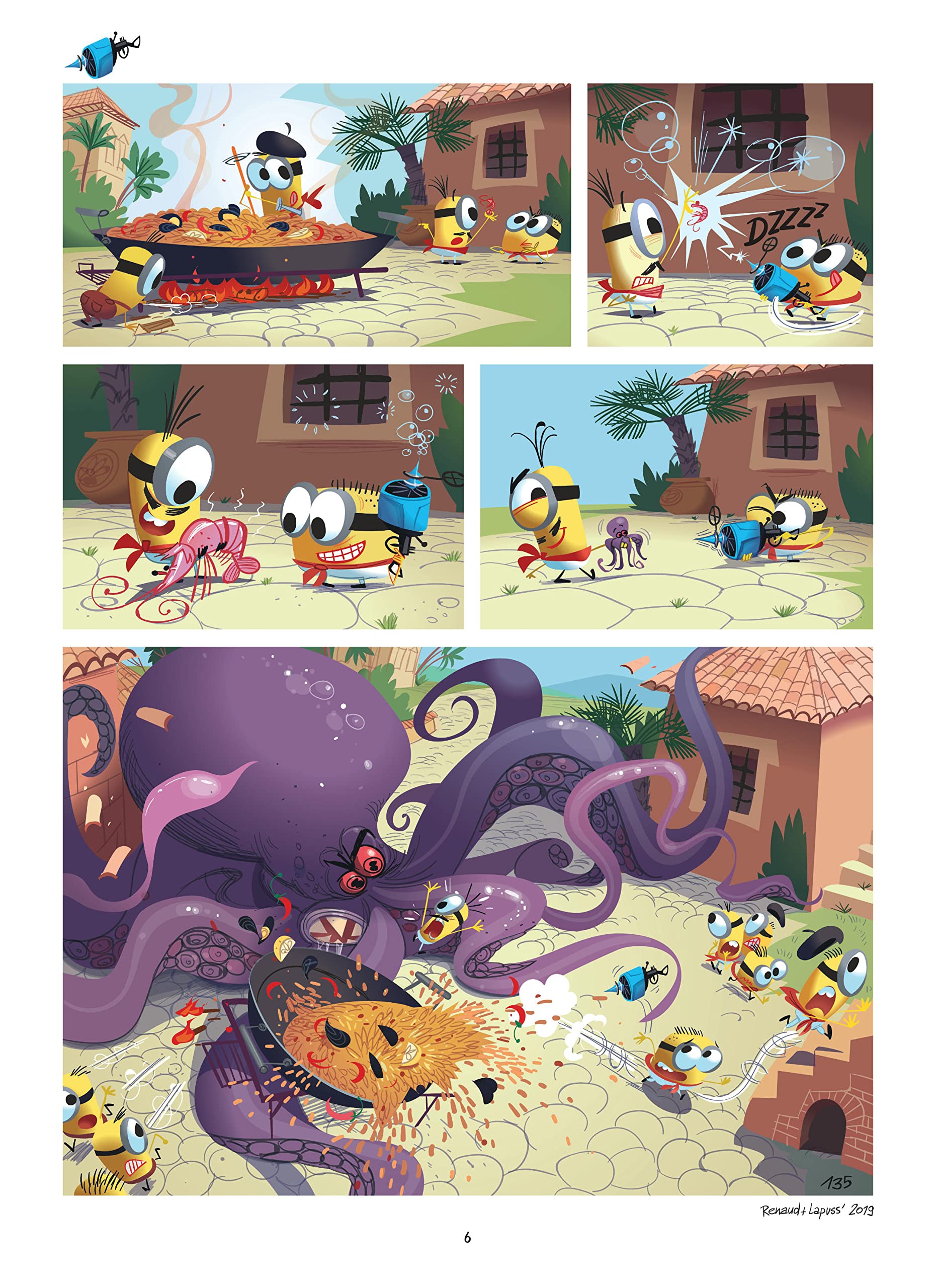 Les Minions - Tome 4 - Paella dé mundo