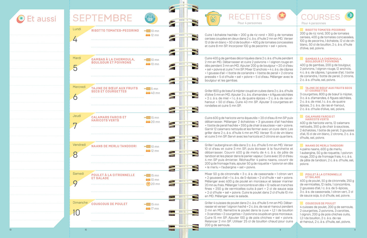 On fait quoi pour le dîner ? Au robot-cuiseur avec Kelly Helard 2024 - 12 mois de recettes