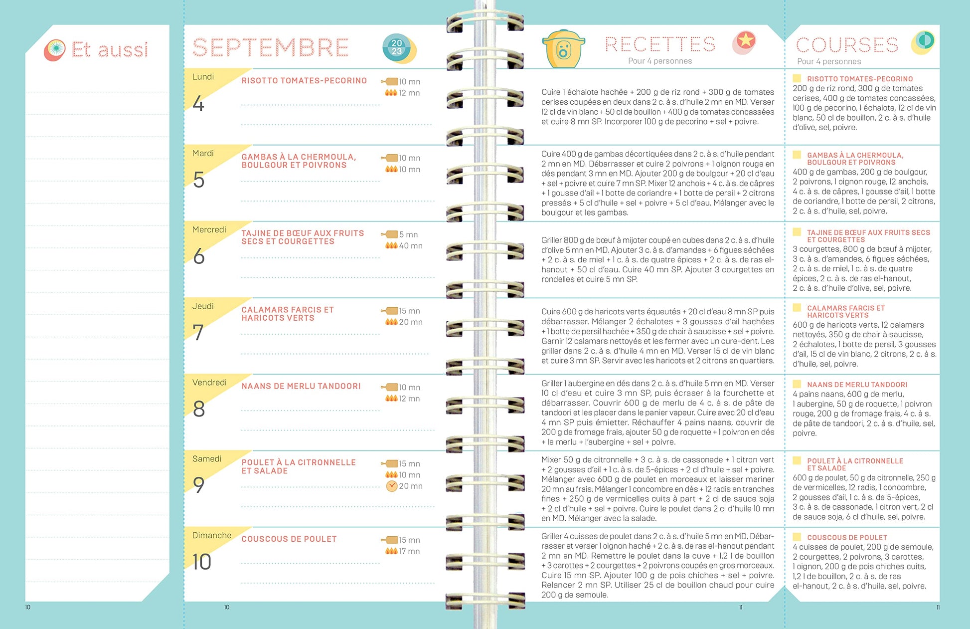 On fait quoi pour le dîner ? Au robot-cuiseur avec Kelly Helard 2024 - 12 mois de recettes