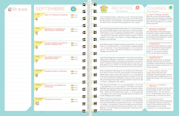 On fait quoi pour le dîner ? Au robot-cuiseur avec Kelly Helard 2024 - 12 mois de recettes