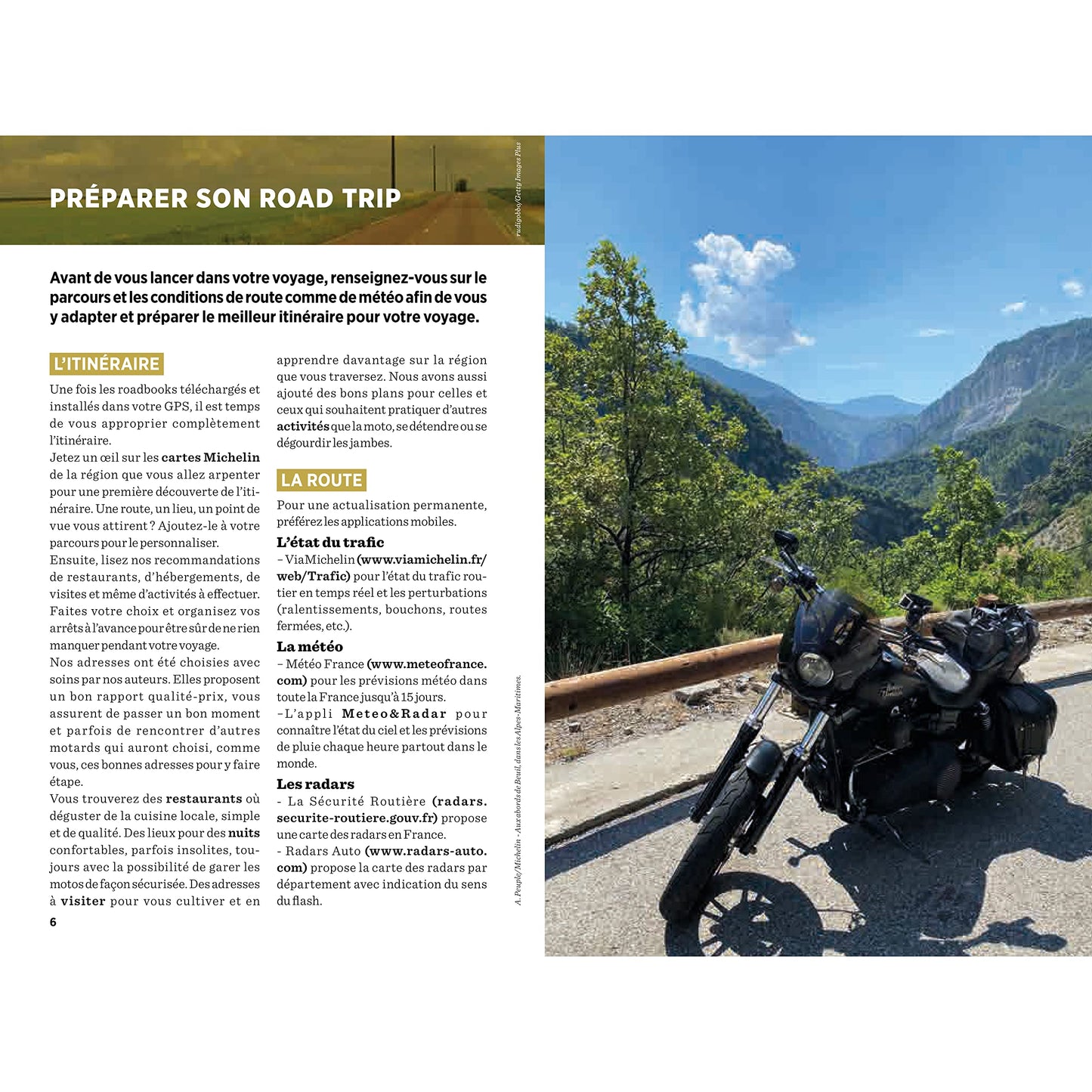 52 road-trips à moto en France