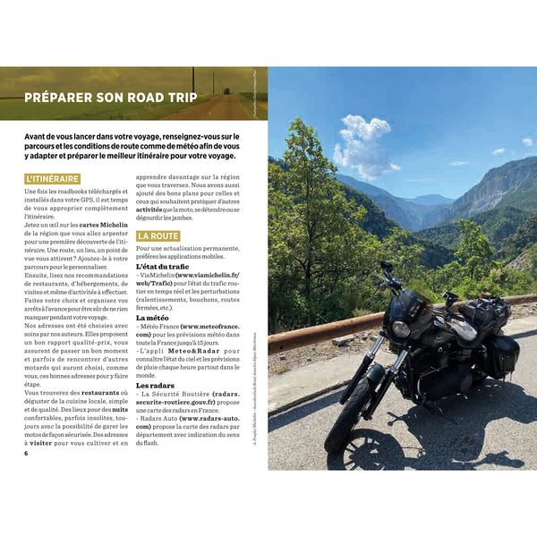52 road-trips à moto en France
