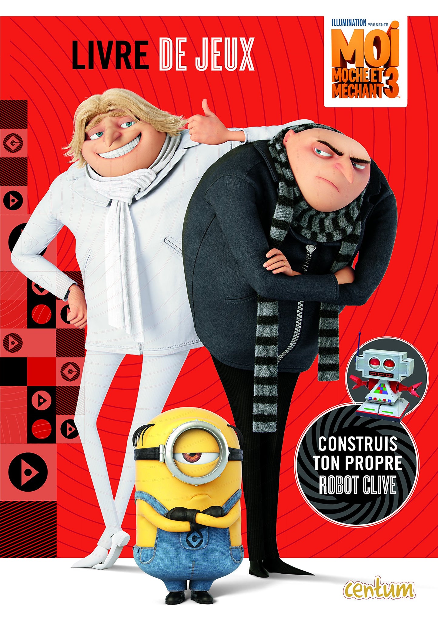 Lives de jeux Moi, moche et méchant 3: Construis ton propre robot Clive