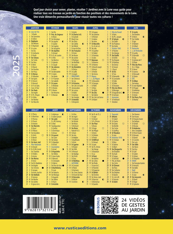 Jardinez avec la lune 2025