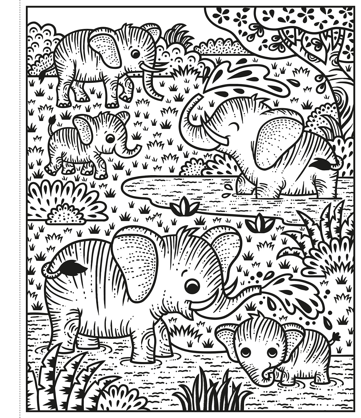 Au zoo - La peinture magique