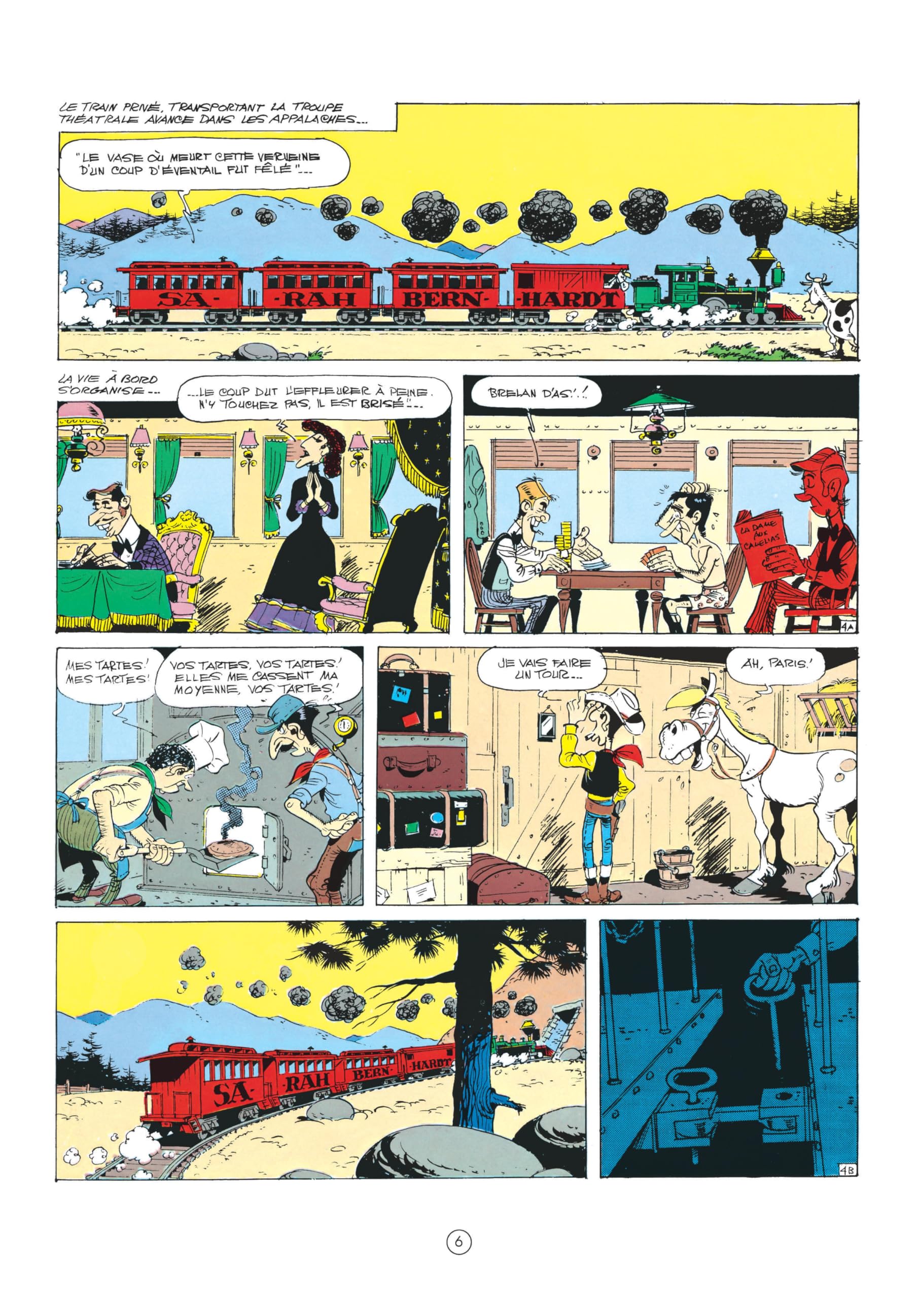 Lucky Luke - Tome 19 - Sarah Bernhardt