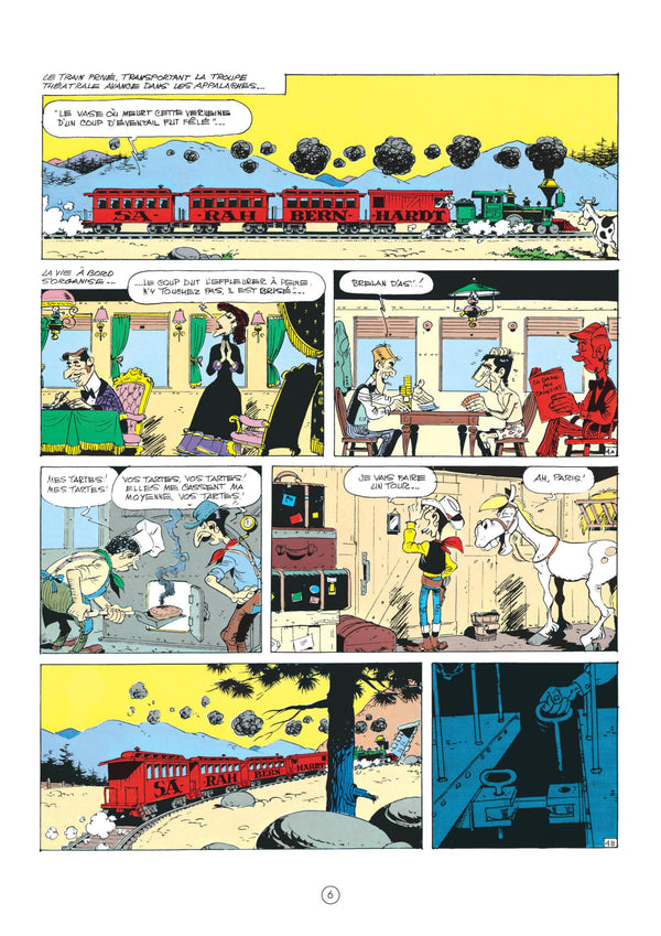 Lucky Luke - Tome 19 - Sarah Bernhardt