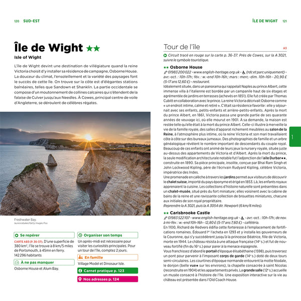 Guide Vert Angleterre, Pays de Galles