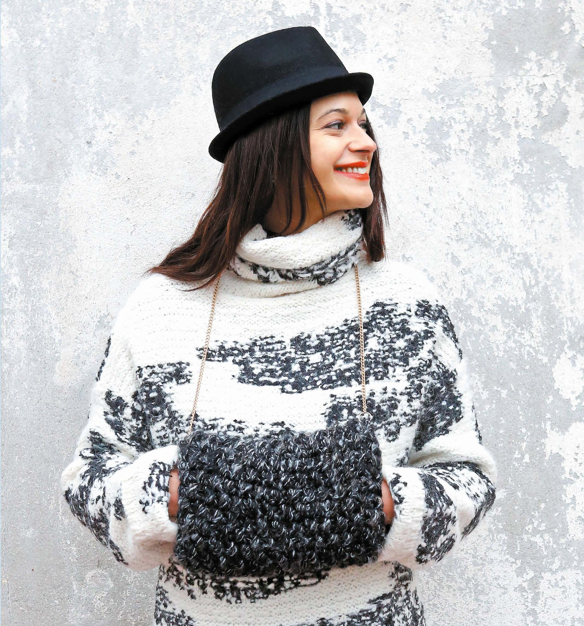 Mes créations en laine: Tricot - Tissage - Pompons - 15 accessoires de mode inédits, expliqués en pas à pas