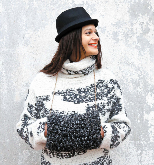 Mes créations en laine: Tricot - Tissage - Pompons - 15 accessoires de mode inédits, expliqués en pas à pas
