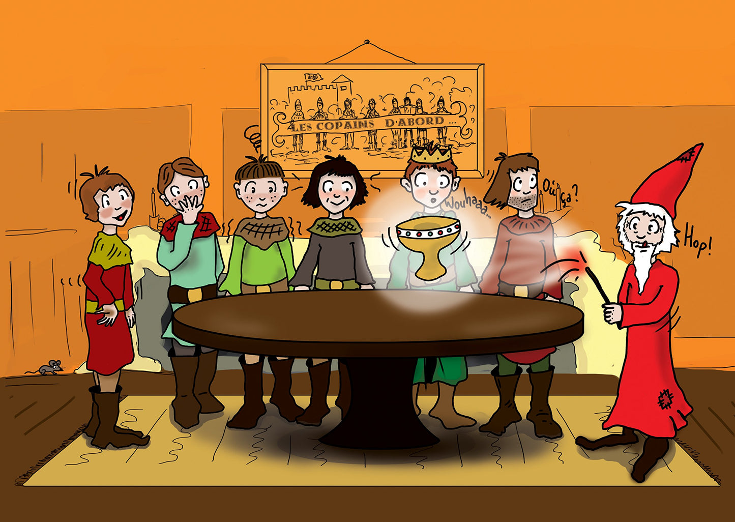 Les chevaliers de la table ronde, les copains d'abord: Brocéliande pour les enfants